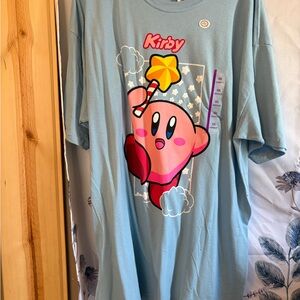 Kirby Graphic Short Sleeve Tee - Blue